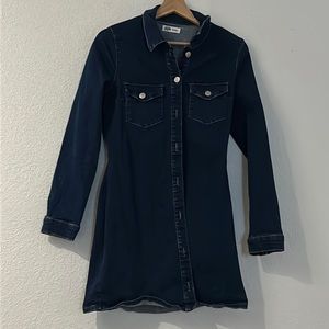 Denim dress